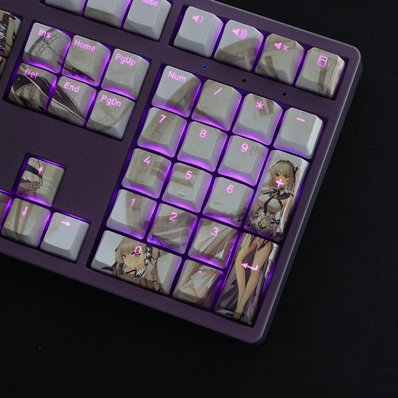 My Anime Keycaps Complete Set Azur Lane: Formidable Backlit Keycap Set