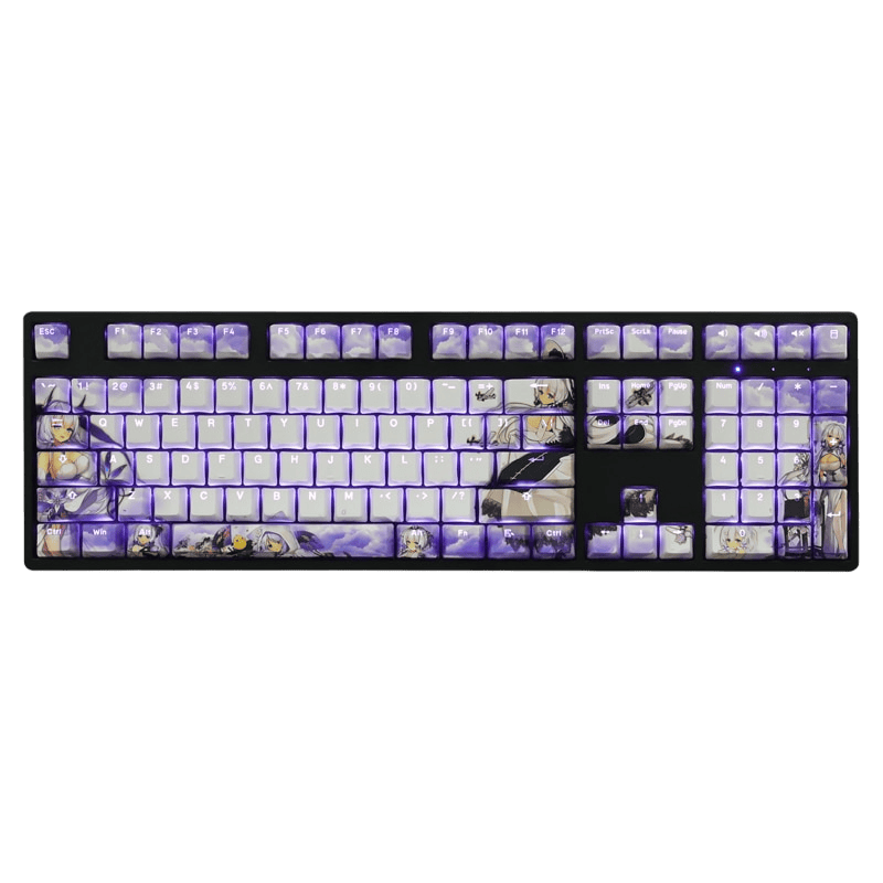 My Anime Keycaps Complete Set Azur Lane: Illustrious Backlit Keycap Set