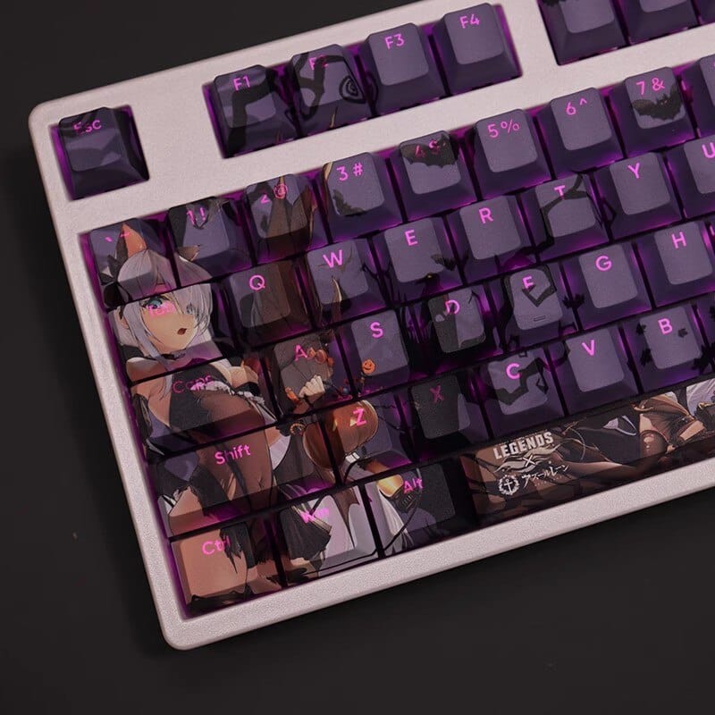 My Anime Keycaps Complete Set Azur Lane: Janus Backlit Keycap Set