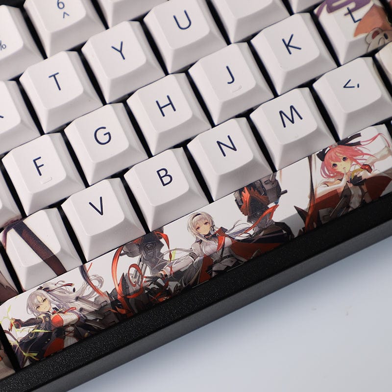 My Anime Keycaps Complete Set Azur Lane: White Keycap Set