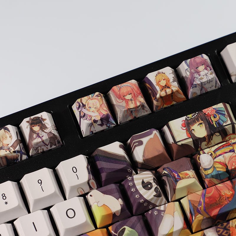 My Anime Keycaps Complete Set Azur Lane: White Keycap Set