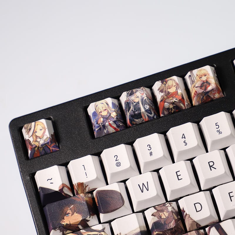 My Anime Keycaps Complete Set Azur Lane: White Keycap Set