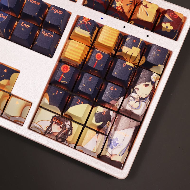My Anime Keycaps Complete Set Azur Lane: Yat Sen Backlit Keycap Set