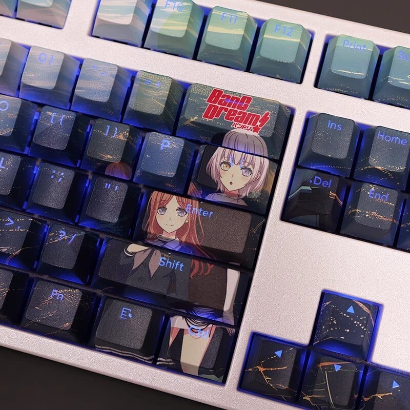 My Anime Keycaps 0 BanG Dream!: Takamatsu Tomori Backlit Keycap Set