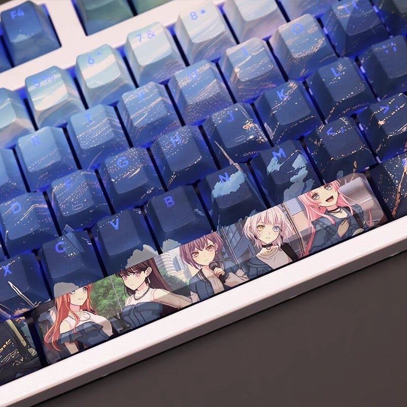 My Anime Keycaps 0 BanG Dream!: Takamatsu Tomori Backlit Keycap Set
