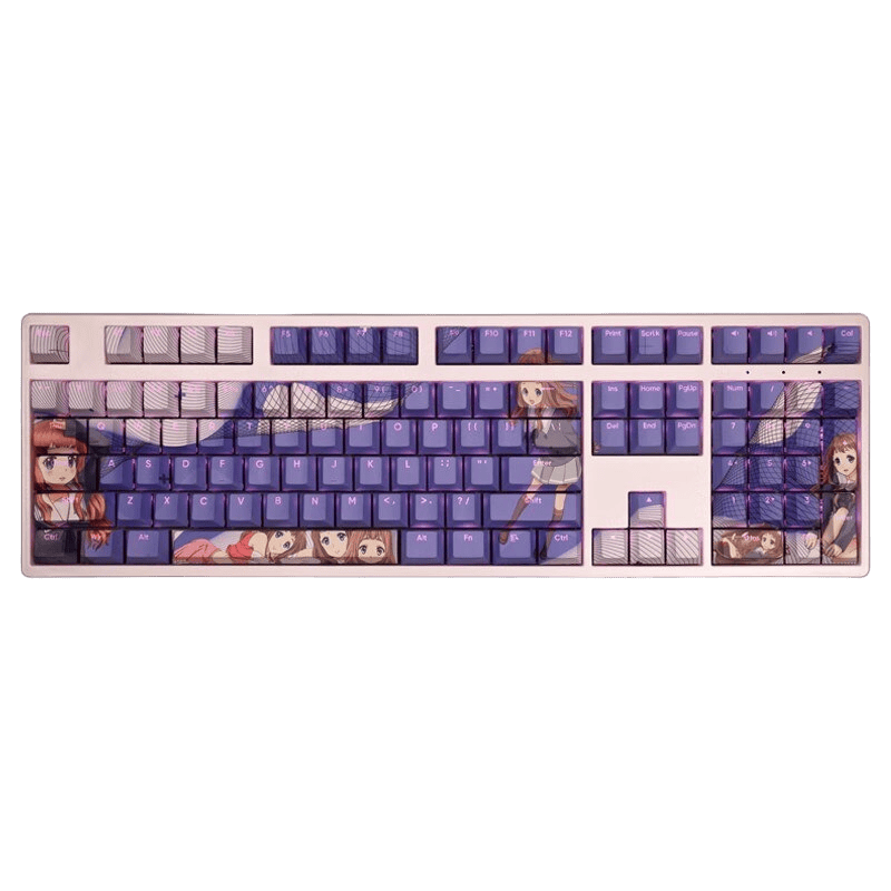 My Anime Keycaps Complete Set Beyond the Boundary: Ai Shindō Backlit Keycap Set