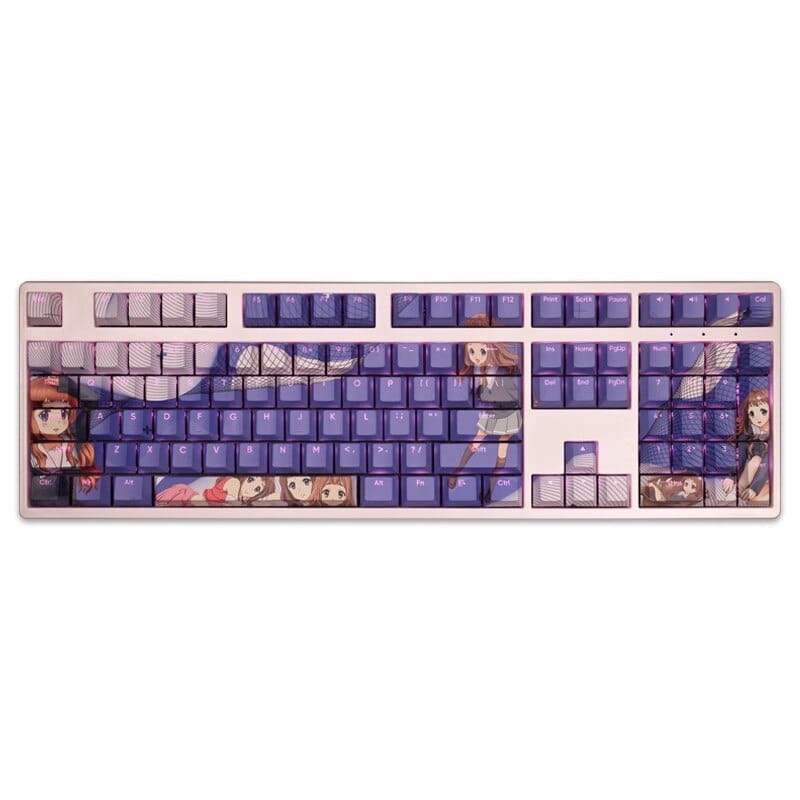 My Anime Keycaps Complete Set Beyond the Boundary: Ai Shindō Backlit Keycap Set