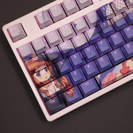 My Anime Keycaps Complete Set Beyond the Boundary: Ai Shindō Backlit Keycap Set