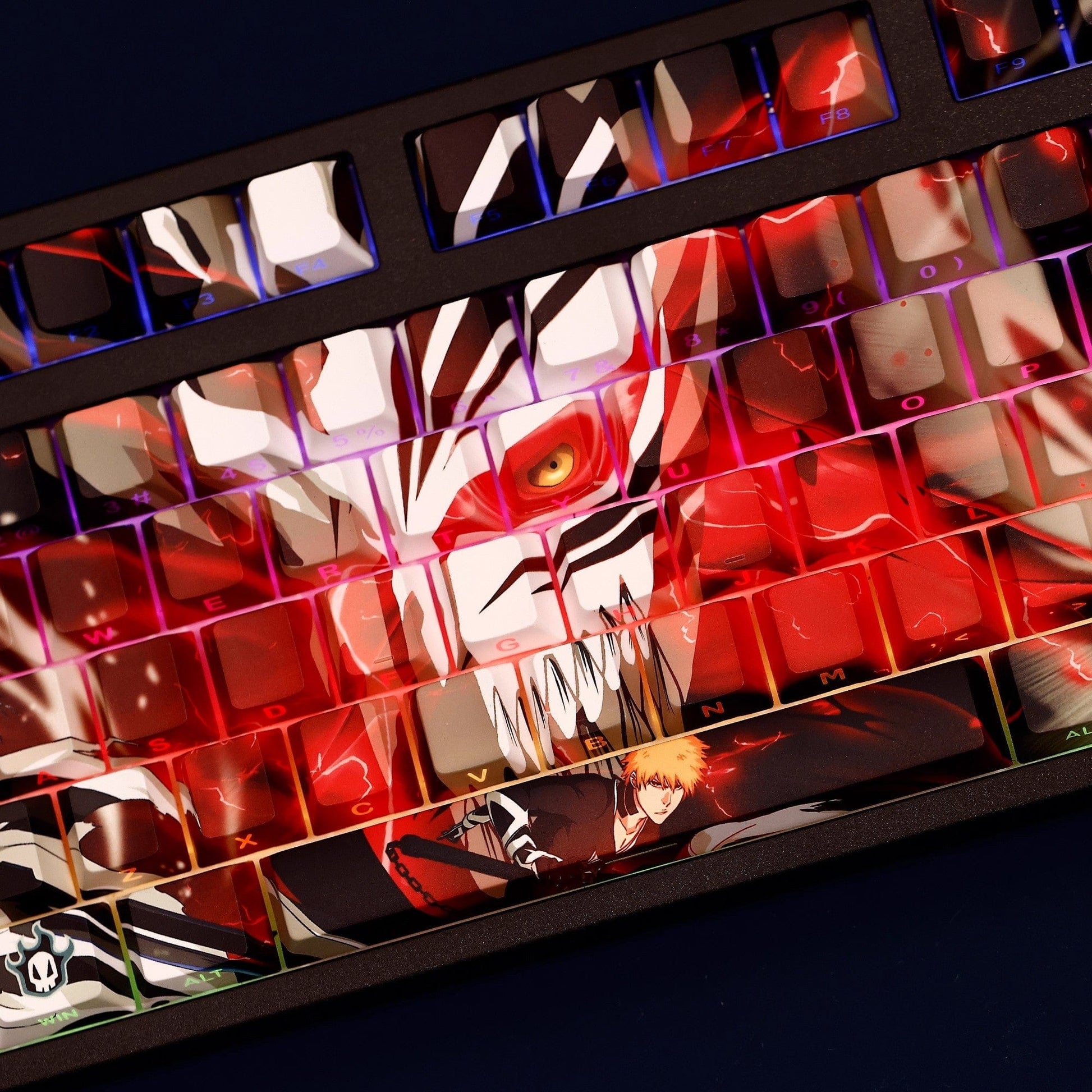 My Anime Keycaps Complete Set Bleach: Ichigo Kurosaki Backlit Keycap Set