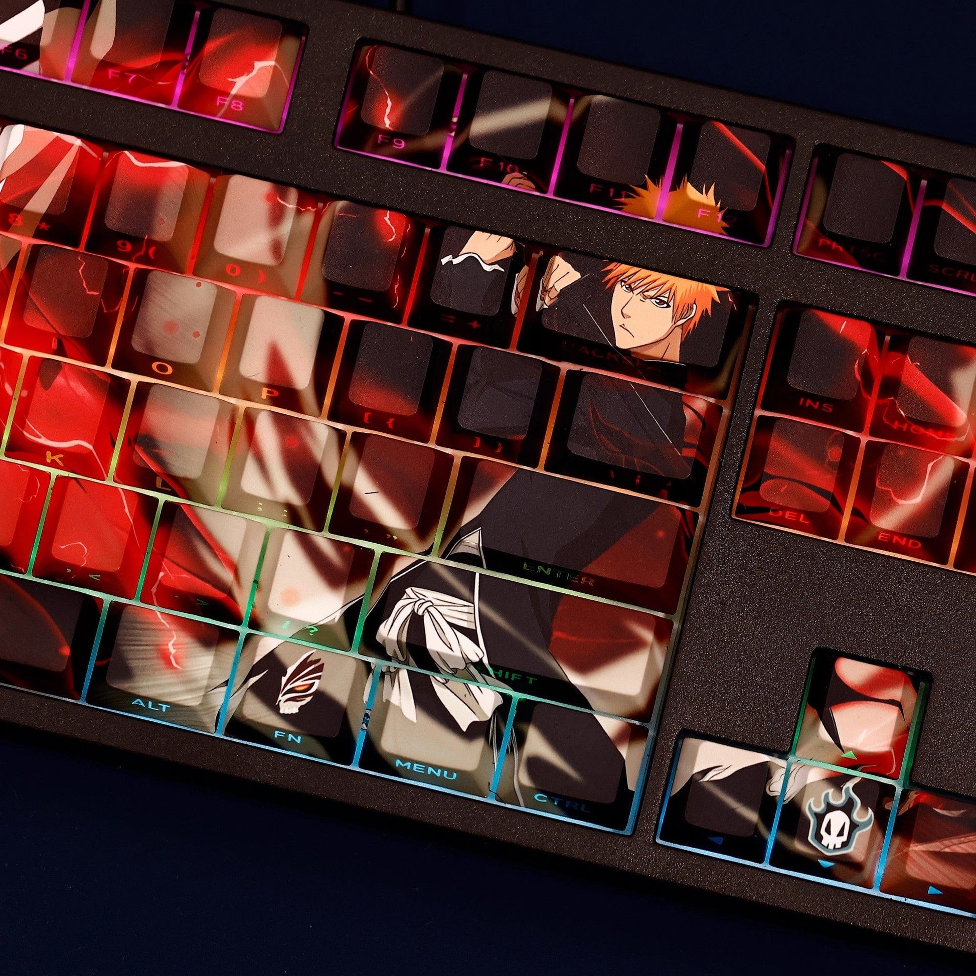 My Anime Keycaps Complete Set Bleach: Ichigo Kurosaki Backlit Keycap Set