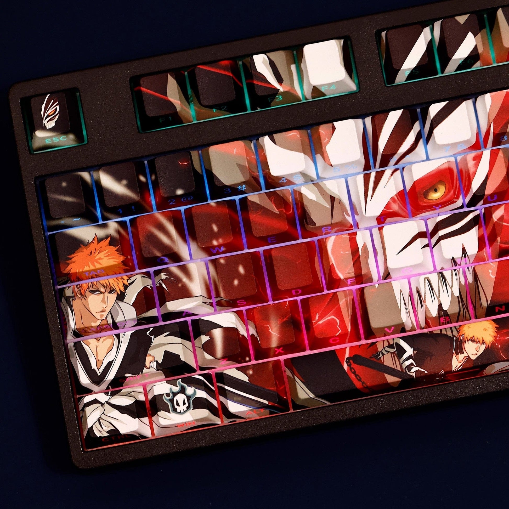 My Anime Keycaps Complete Set Bleach: Ichigo Kurosaki Backlit Keycap Set