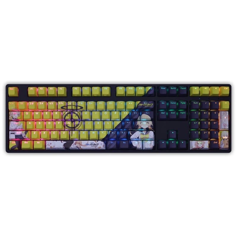 My Anime Keycaps Complete Set Blue Archive: Ajitani Hifumi Backlit Keycap Set