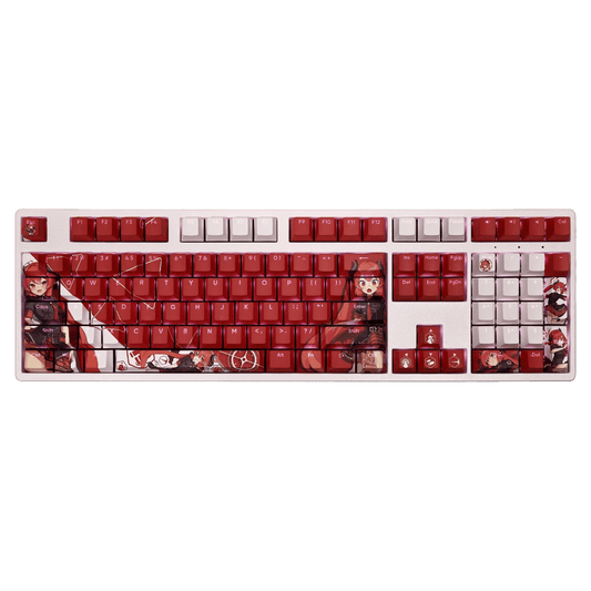 My Anime Keycaps Complete Set Blue Archive: Akashi Junko Backlit Keycap Set