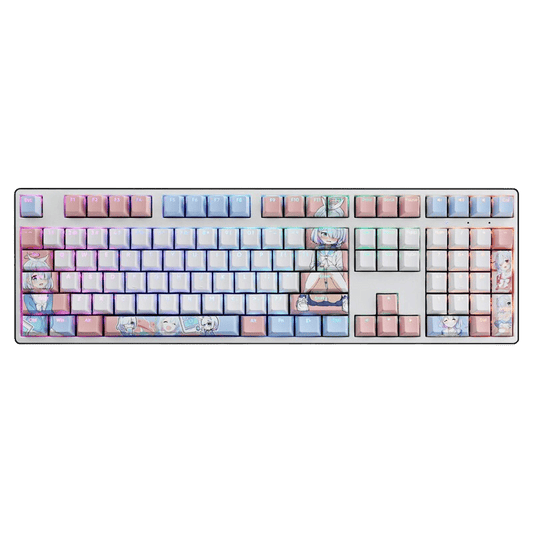 My Anime Keycaps Complete Set Blue Archive: Arona Backlit Keycap Set