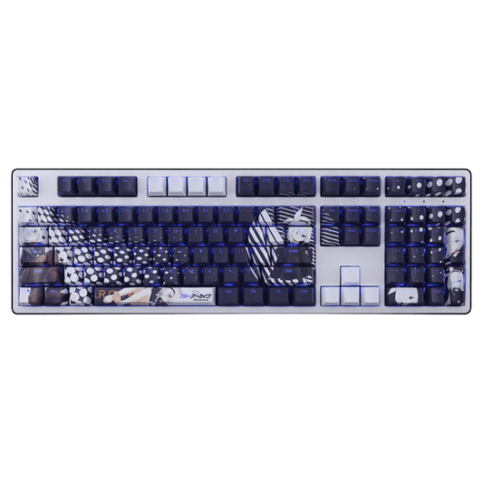 My Anime Keycaps Complete Set Blue Archive: Arona Black Backlit Keycap Set
