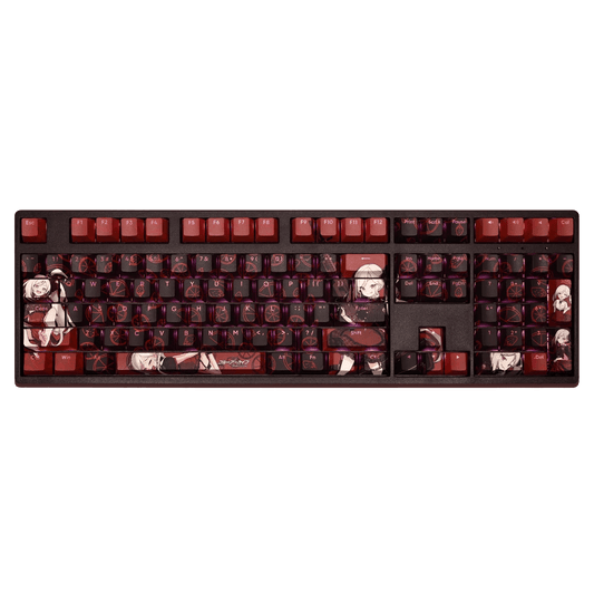 My Anime Keycaps Complete Set Blue Archive: Asagi Mutsuki Backlit Keycap Set