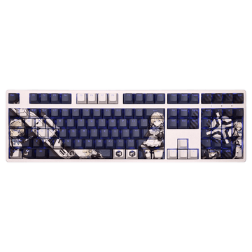 My Anime Keycaps Complete Set Blue Archive: Asuma Toki Backlit Keycap Set