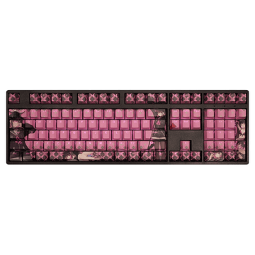My Anime Keycaps Complete Set Blue Archive: Band Kazusa Pink Backlit Keycap Set