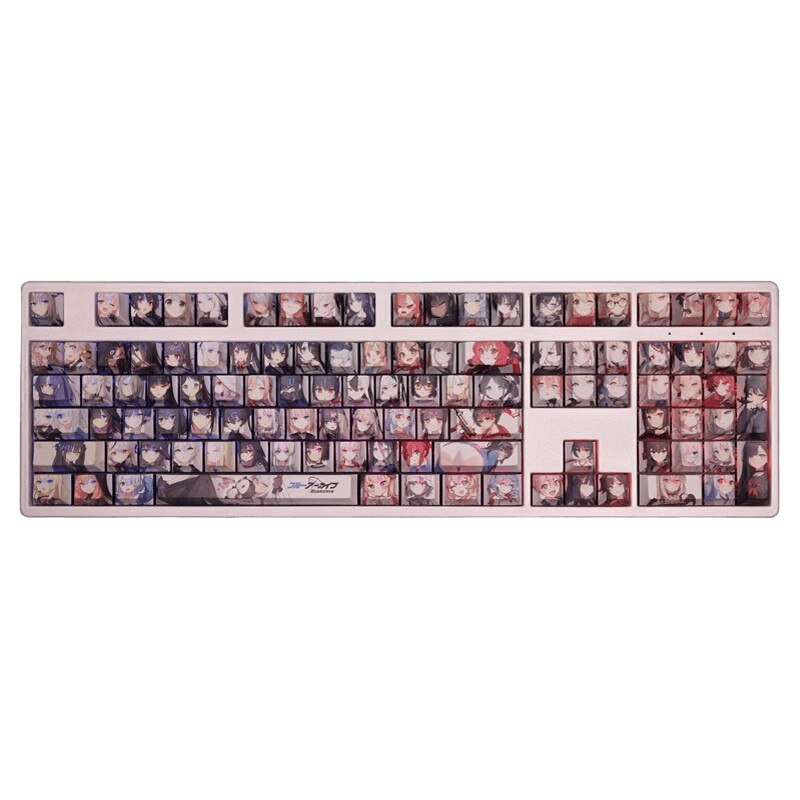 My Anime Keycaps Complete Set Blue Archive: Every Character Backlit Keycap Set