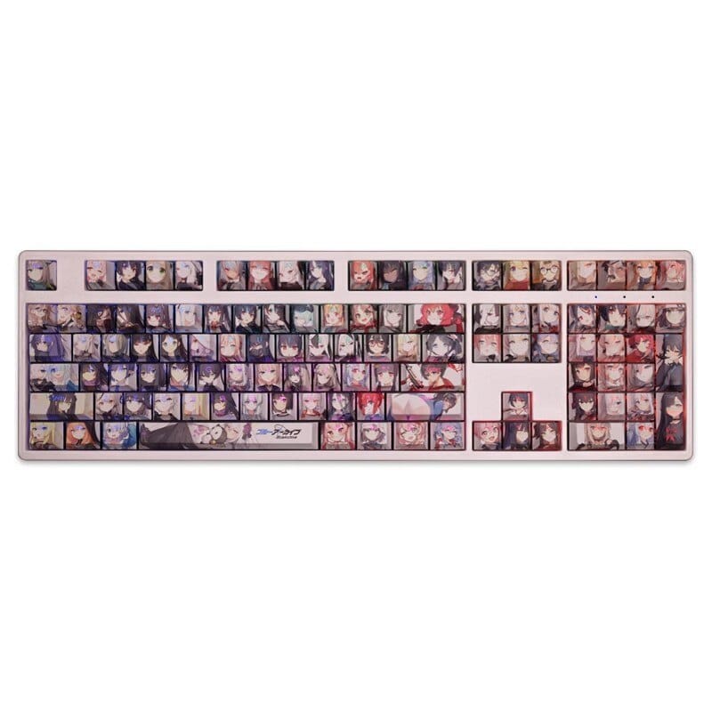 My Anime Keycaps Complete Set Blue Archive: Every Character Backlit Keycap Set