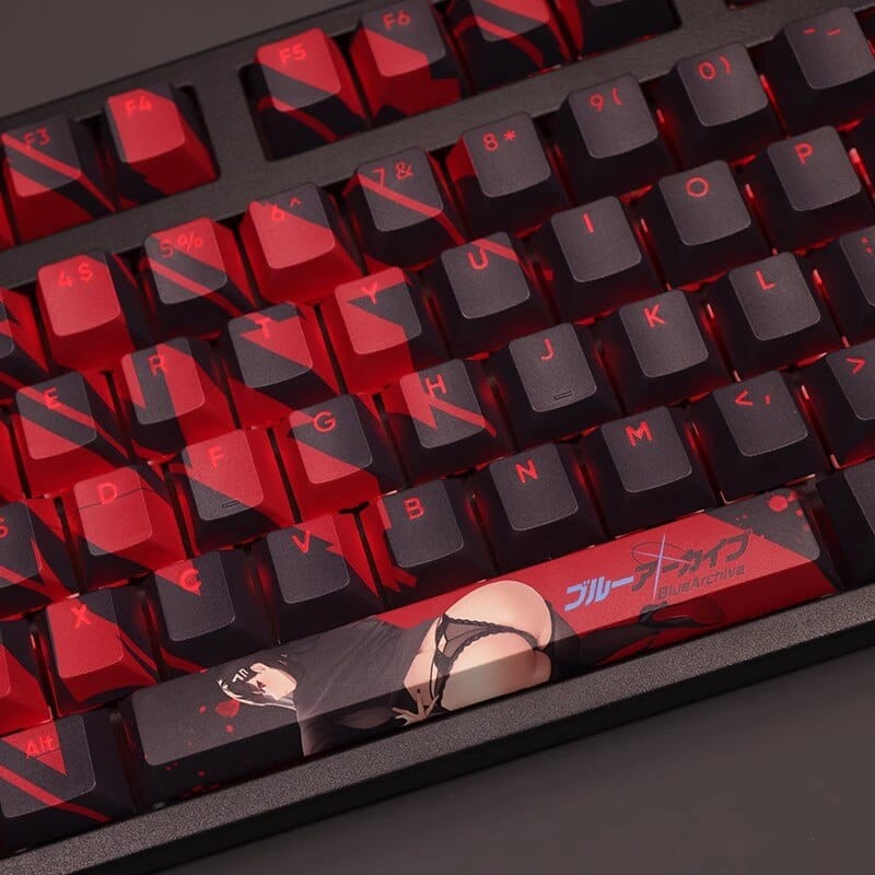 My Anime Keycaps Complete Set Blue Archive: Felicia Mitsuki Backlit Keycap Set