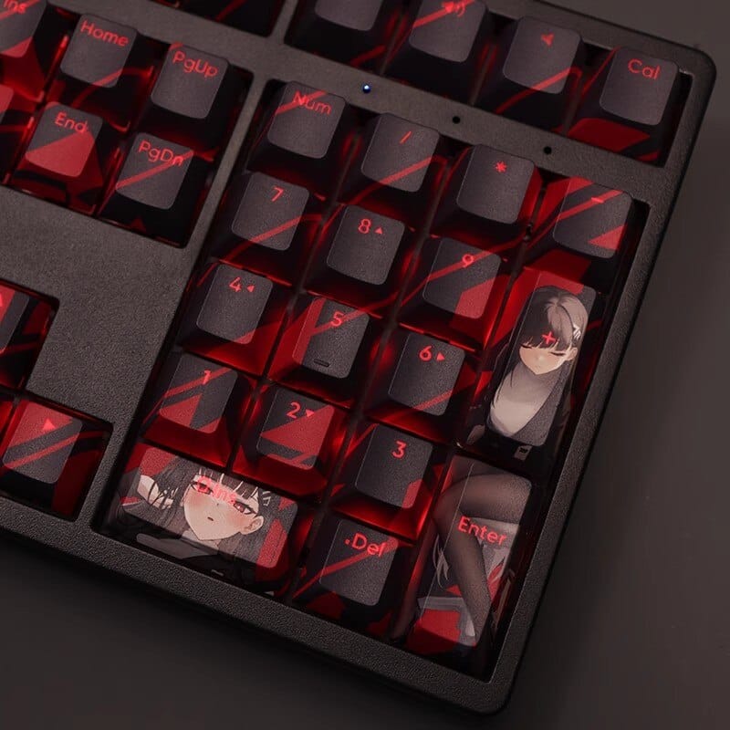 My Anime Keycaps Complete Set Blue Archive: Felicia Mitsuki Backlit Keycap Set