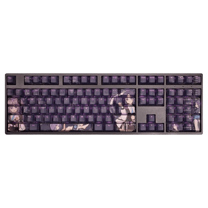 My Anime Keycaps Complete Set Blue Archive: Hayase Yuuka Backlit Keycap Set