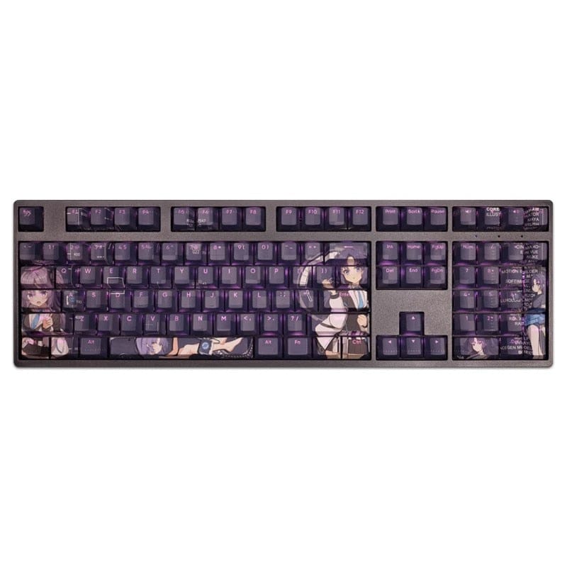 My Anime Keycaps Complete Set Blue Archive: Hayase Yuuka Backlit Keycap Set