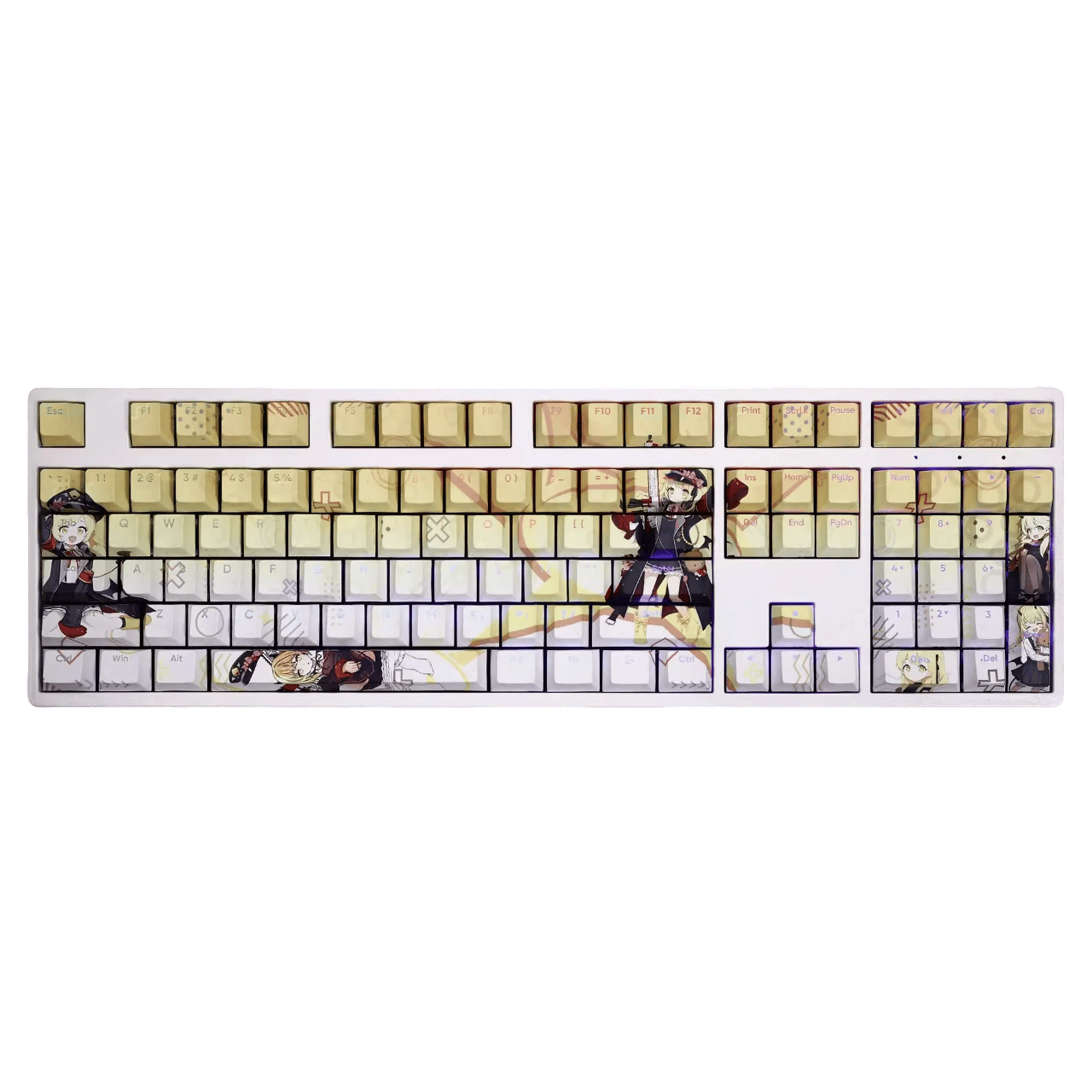 My Anime Keycaps Complete Set Blue Archive: Ibuki Backlit Keycap Set