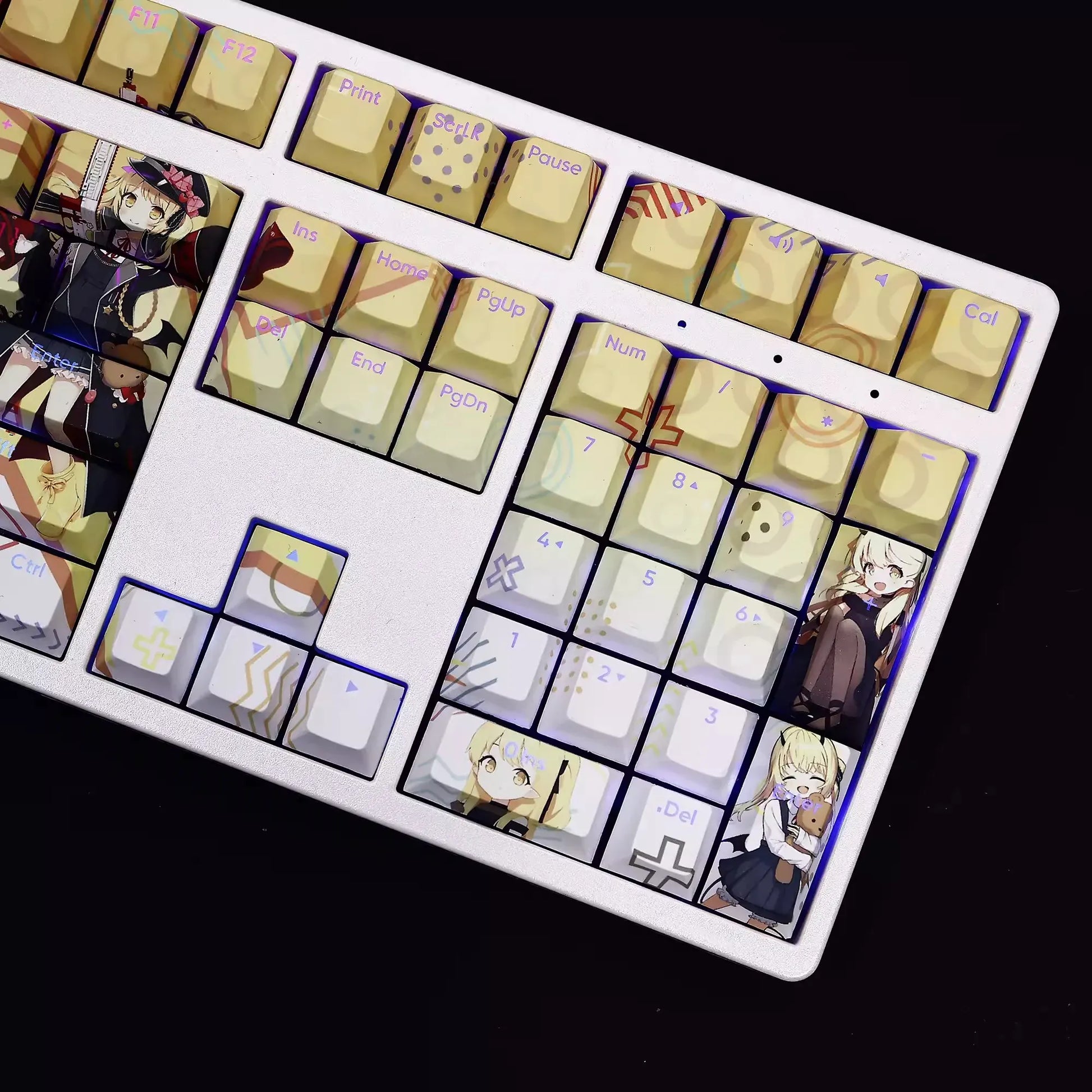 My Anime Keycaps Complete Set Blue Archive: Ibuki Backlit Keycap Set