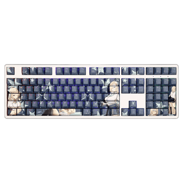 My Anime Keycaps Complete Set Blue Archive: Ichinose Asuna Backlit Keycap Set