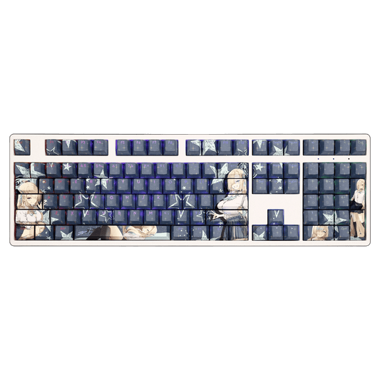 My Anime Keycaps Complete Set Blue Archive: Ichinose Asuna Backlit Keycap Set