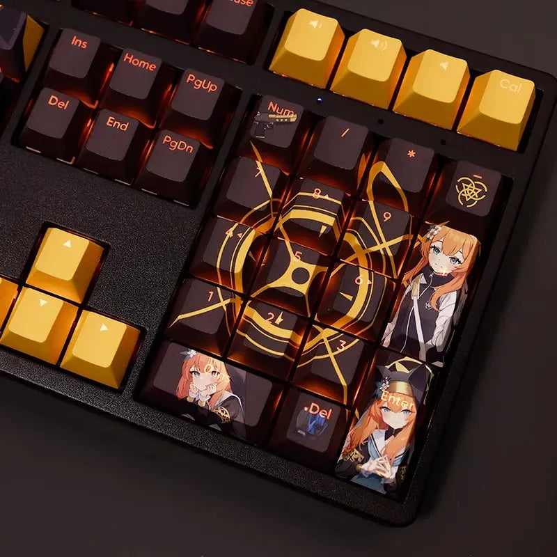 My Anime Keycaps Complete Set Blue Archive: Iochi Mari Backlit Keycap Set