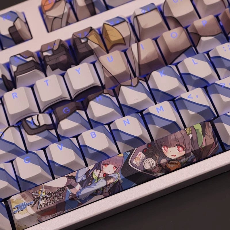 My Anime Keycaps Complete Set Blue Archive: Kasumizawa Miyu Backlit Keycap Set