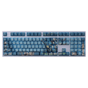 My Anime Keycaps Complete Set Blue Archive: Kirara Backlit Blue Keycap Set
