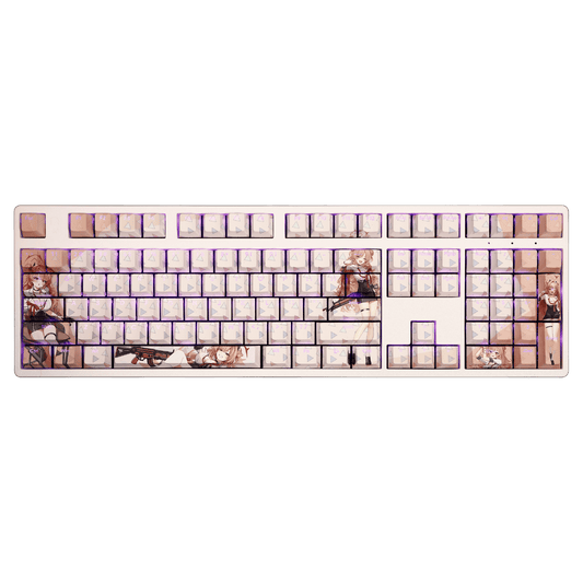 My Anime Keycaps Complete Set Blue Archive: Kirara Backlit Keycap Set