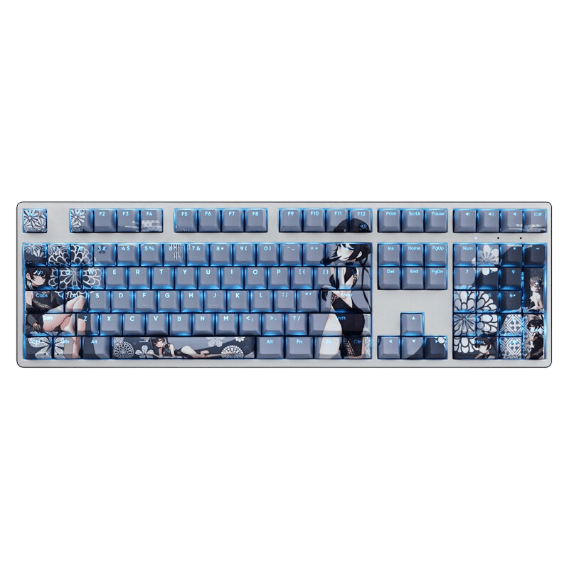 My Anime Keycaps Complete Set Blue Archive: Kisaki Backlit Keycap Set