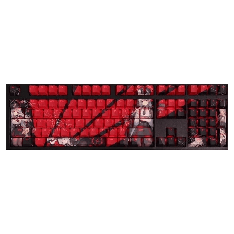 My Anime Keycaps Complete Set Blue Archive: Kurodate Haruna Backlit Keycap Set