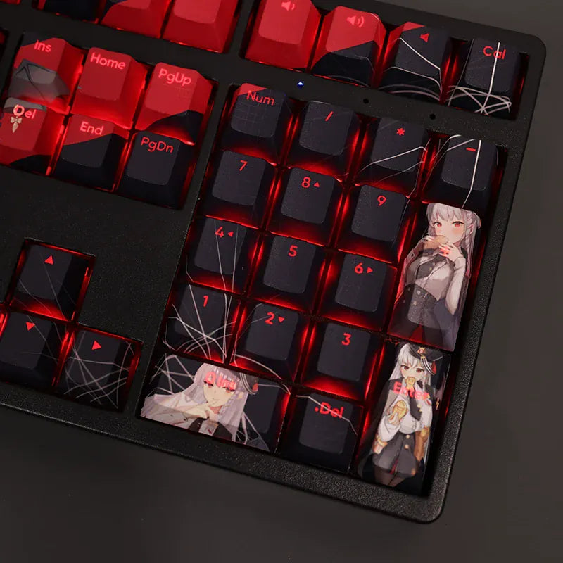 My Anime Keycaps Complete Set Blue Archive: Kurodate Haruna Backlit Keycap Set