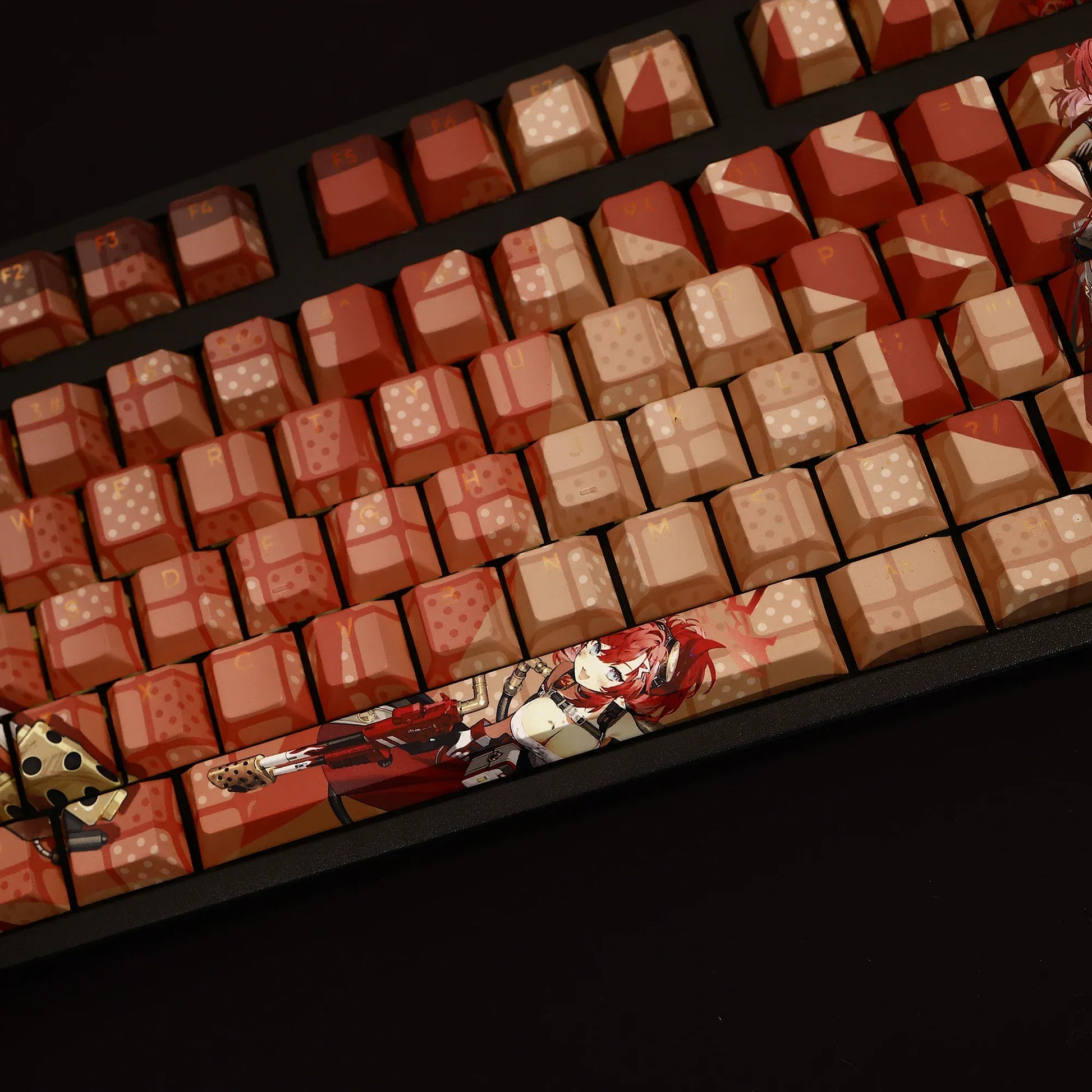 My Anime Keycaps Complete Set Blue Archive: Megu Backlit Keycap Set