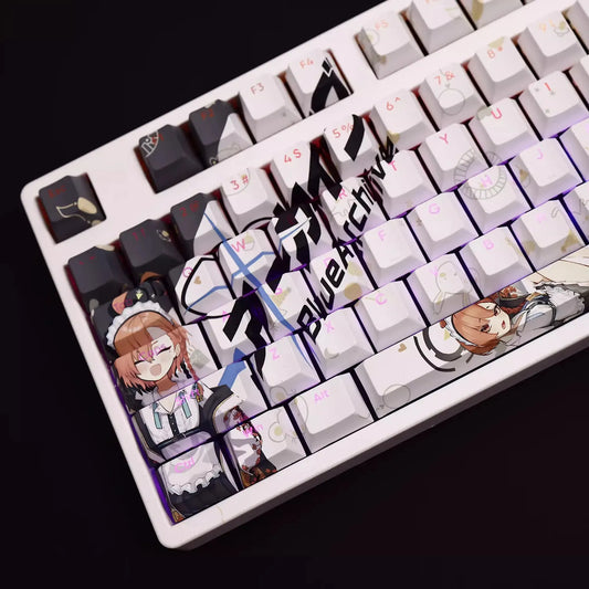 My Anime Keycaps Complete Set Blue Archive: Mikamo Neru Backlit Keycap Set