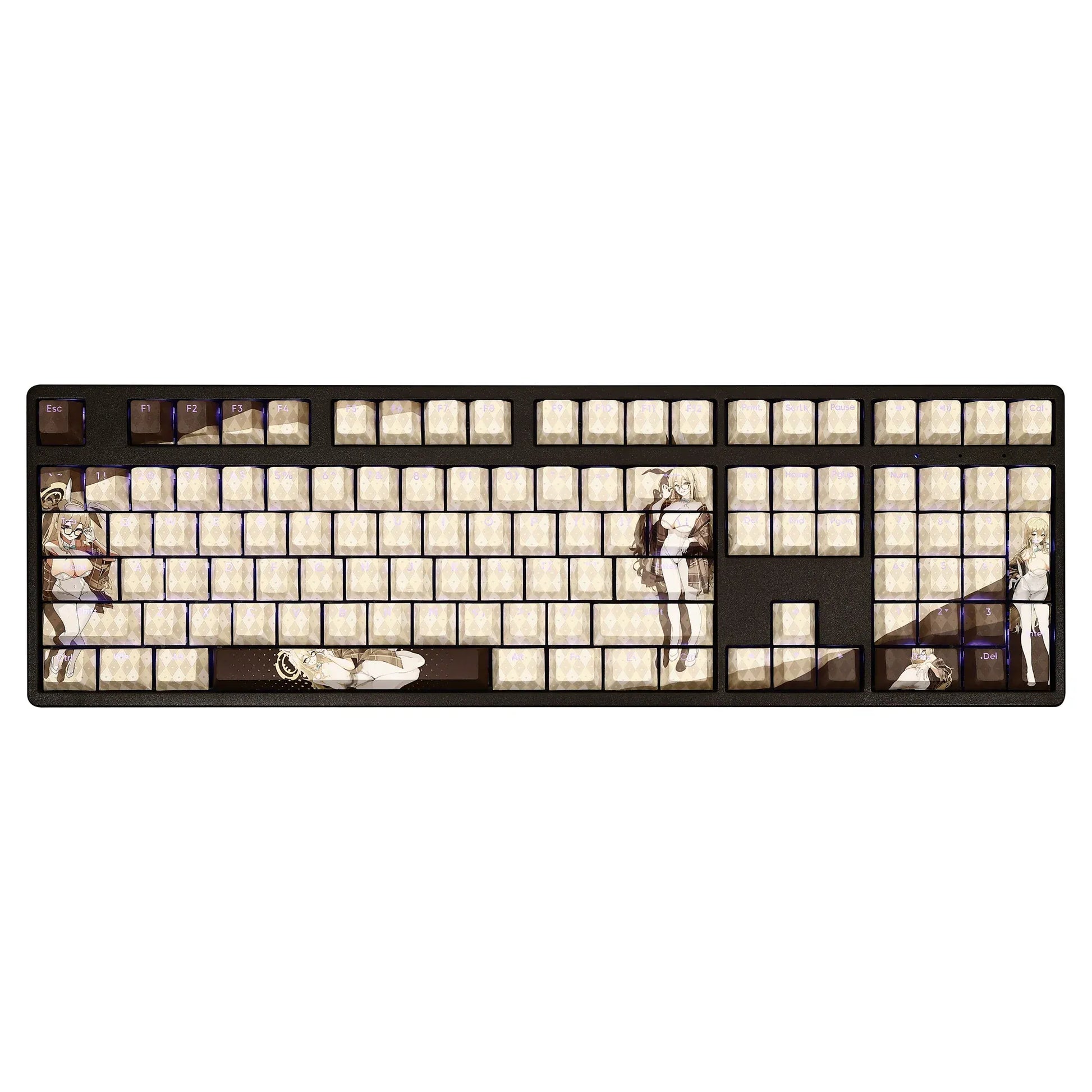 My Anime Keycaps Complete Set Blue Archive: Murokasa Akane Backlit Keycap Set