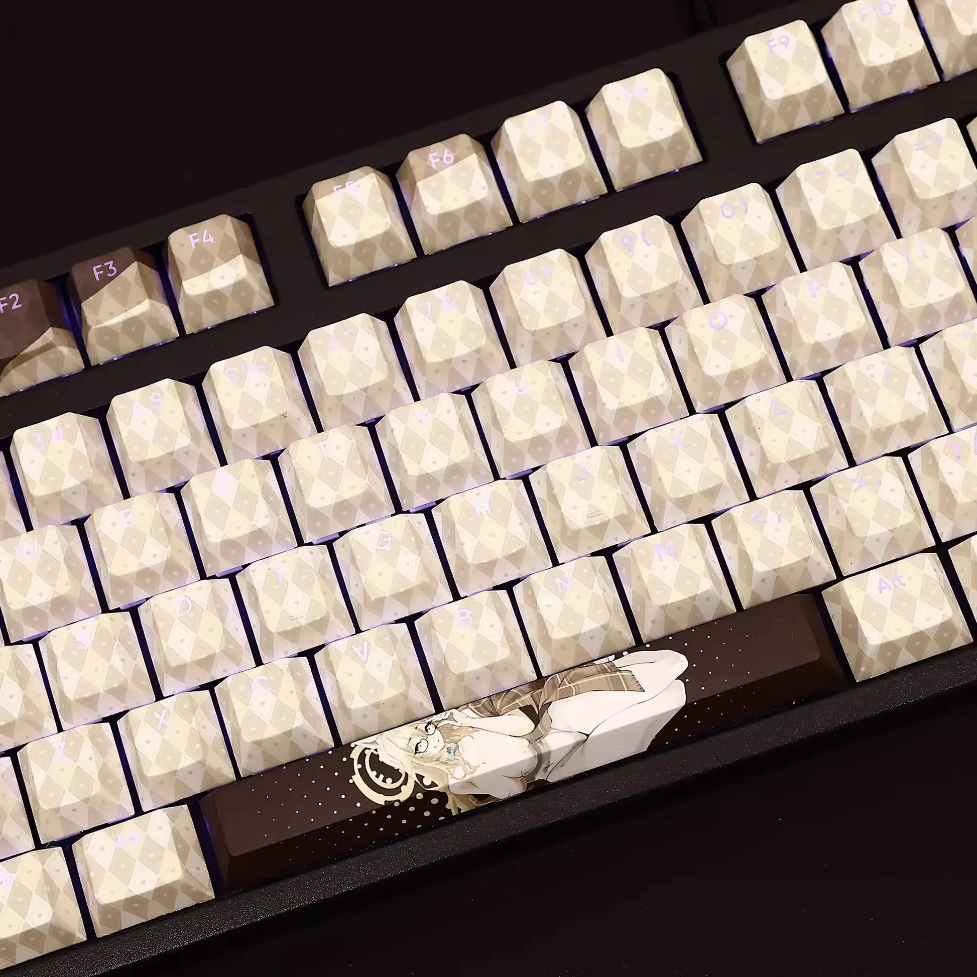 My Anime Keycaps Complete Set Blue Archive: Murokasa Akane Backlit Keycap Set