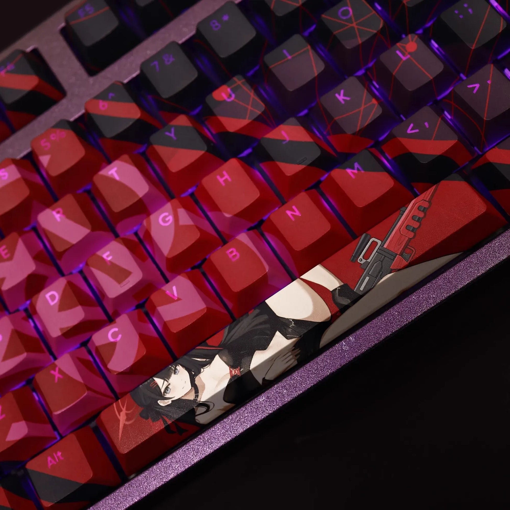 My Anime Keycaps Complete Set Blue Archive: Nakamasa ichika Backlit Keycap Set