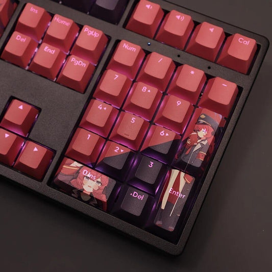 My Anime Keycaps Complete Set Blue Archive: Natsume Iroha Backlit Keycap Set