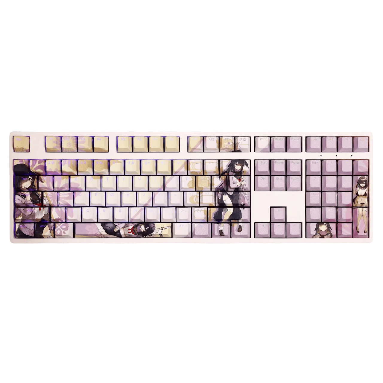 My Anime Keycaps Complete Set Blue Archive: Ono Tsukuyo Backlit Keycap Set
