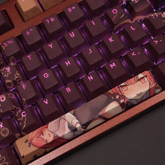My Anime Keycaps Complete Set Blue Archive: Rikuhachima Aru Backlit Keycap Set
