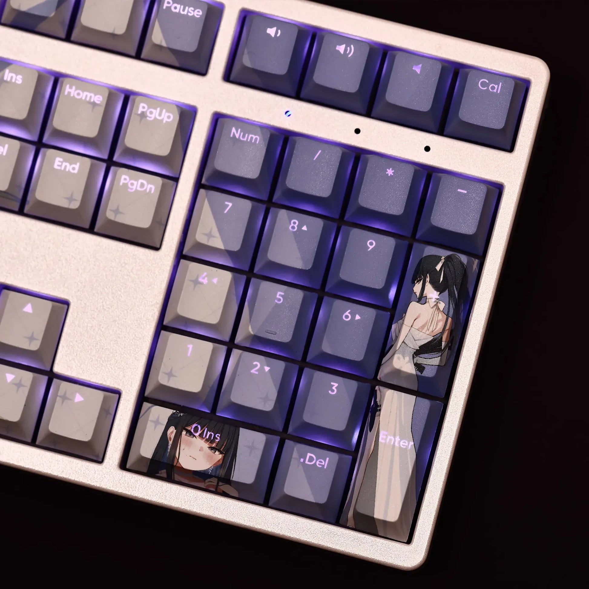 My Anime Keycaps Complete Set Blue Archive: Saori Backlit Keycap Set