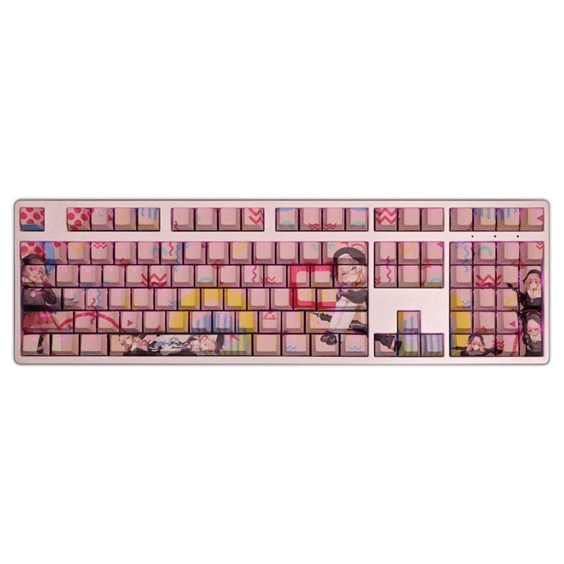 My Anime Keycaps Complete Set Blue Archive: Shimoe Koharu Backlit Keycap Set
