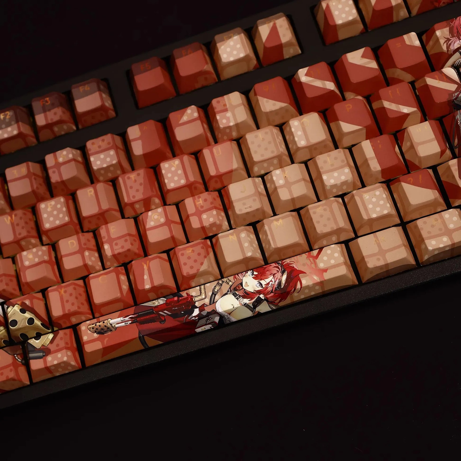 My Anime Keycaps Complete Set Blue Archive: Shimokura Megu Backlit Keycap Set